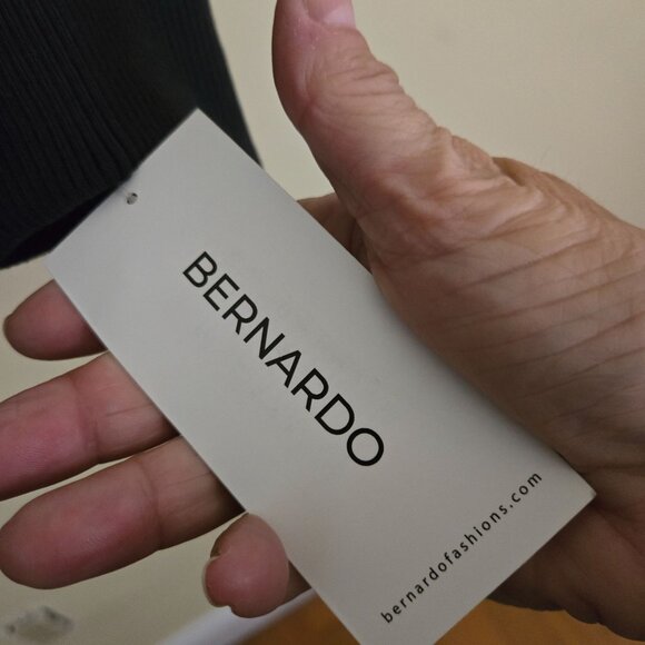 Bernardo NWT Roundabout High Low Puffer Jacket Black Size S - Picture 8 of 13